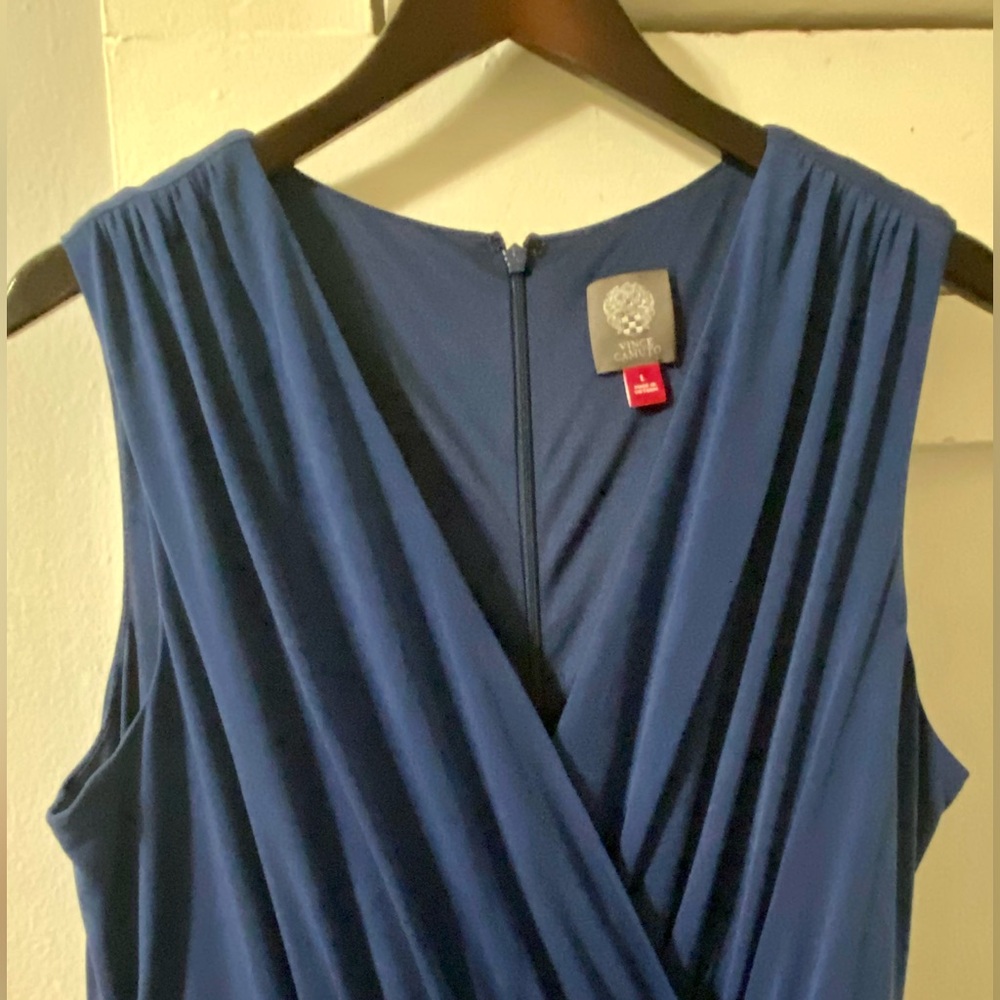 Vince Camuto Navy Jumpsuit - Picture 2 of 3